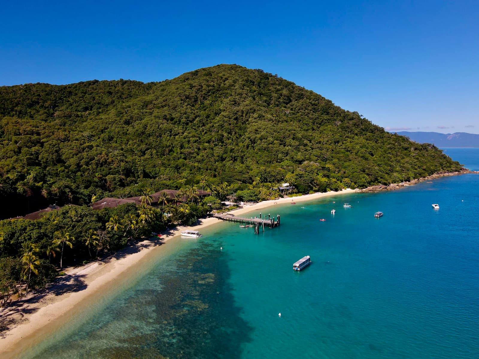 Aerial view of Cairns and the tropical North Queensland coastline, illustrating the Cairns growth forecast through 2031